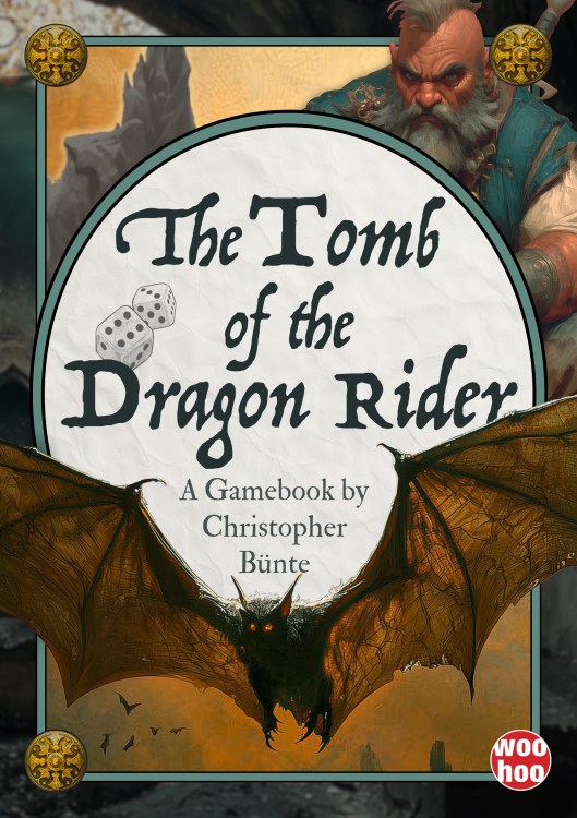 The Tomb of the Dragon Rider - Solo Fantasy Gamebook